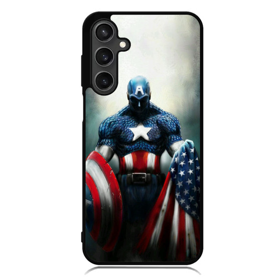 Captain America Art Samsung Galaxy A55 Case
