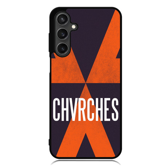 CHVRCHES logo pattern Samsung Galaxy A55 Case