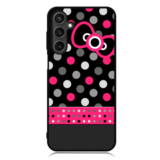hello kitty polkadots Samsung Galaxy A55 Case