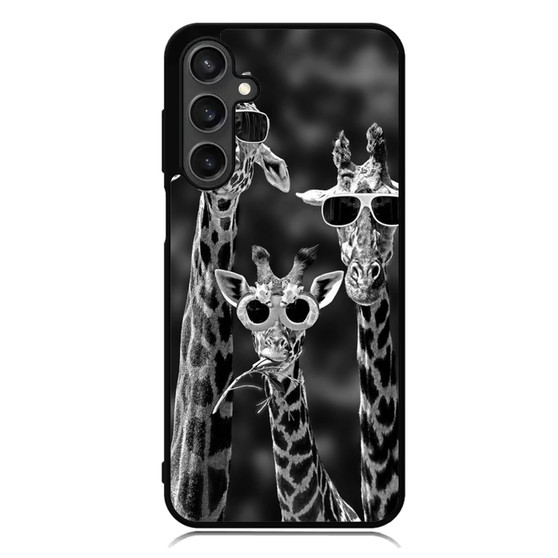 hipster giraffe Samsung Galaxy A55 Case