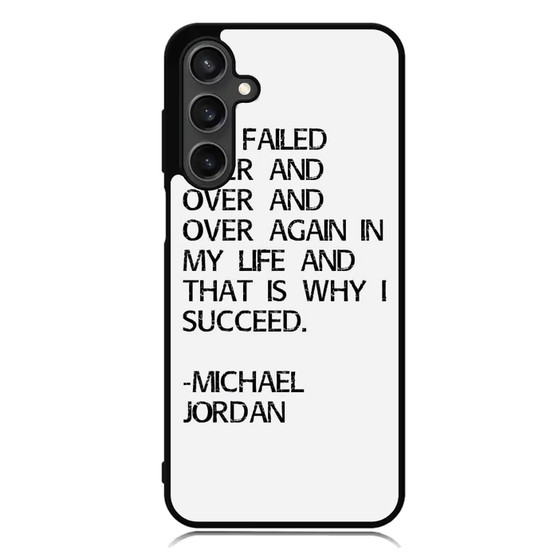 Michael Jordan Quotes Samsung Galaxy A55 Case
