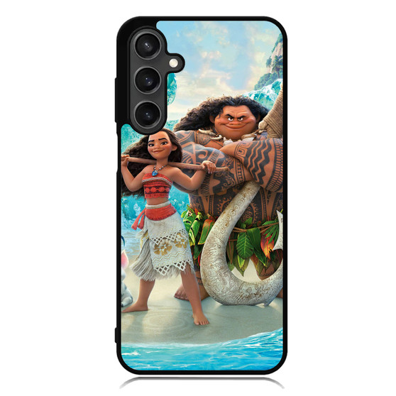 Moana And Maui Ready Adventure Samsung Galaxy A55 Case