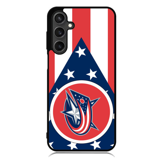 NHL Columbus Blue Jjackets 1 Samsung Galaxy A55 Case