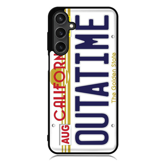 Outatime Back To The Future California License Plate Samsung Galaxy A55 Case