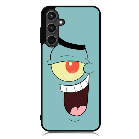 Pokemon Spongebob squarepants plankton face Samsung Galaxy A55 Case