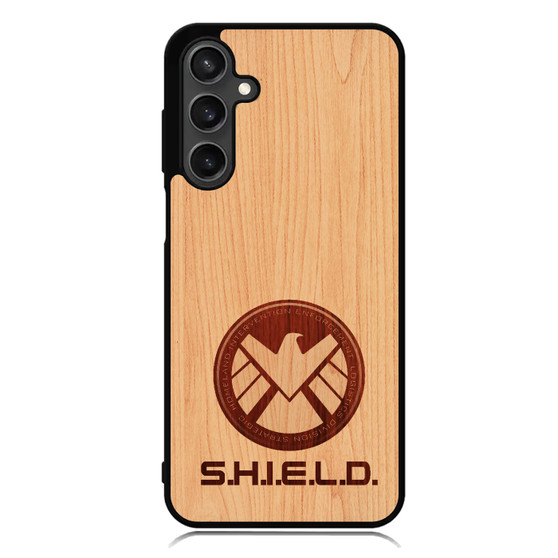 shield wood Samsung Galaxy A55 Case