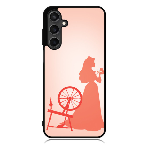 Sleeping Beauty Aurora in Bed Samsung Galaxy A55 Case