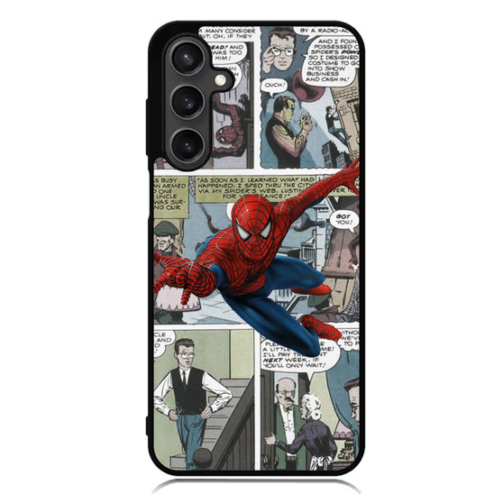 Spiderman Marvel Comic Cover Samsung Galaxy A55 Case