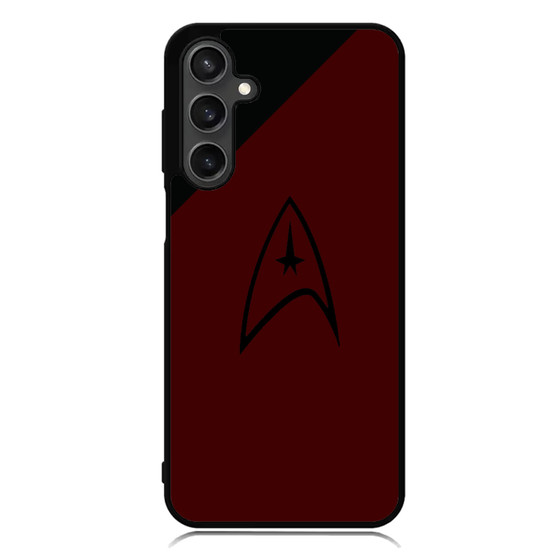 Star Trek Logo Dark Red Samsung Galaxy A55 Case