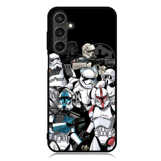 Star Wars The Troopers Collage Samsung Galaxy A55 Case