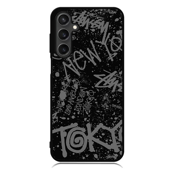 Stussy Cities Of The World Samsung Galaxy A55 Case