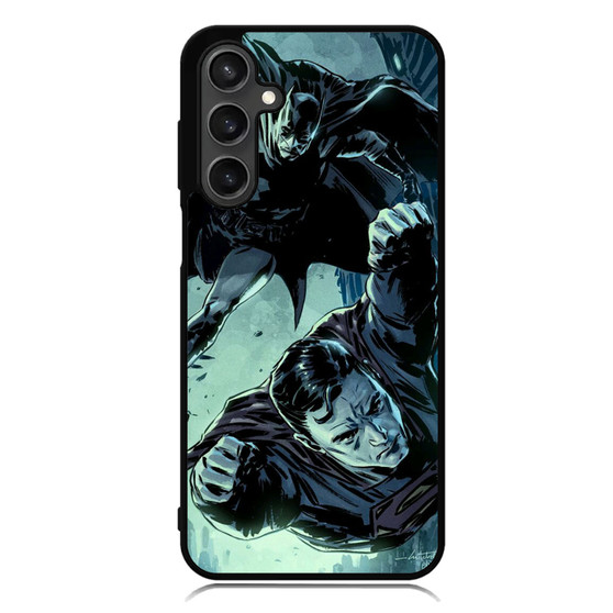 Superman and Batman as a Team Samsung Galaxy A55 Case