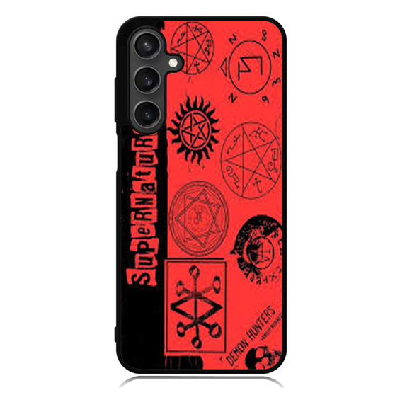 supernatural logo art Samsung Galaxy A55 Case