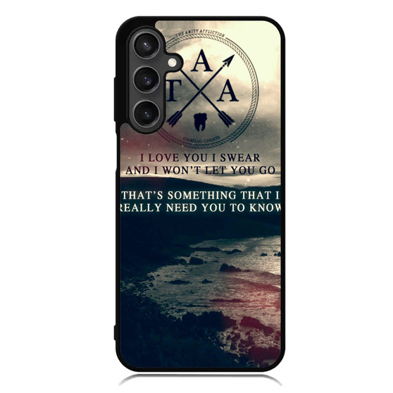 The Amity Affliction Quotes Samsung Galaxy A55 Case