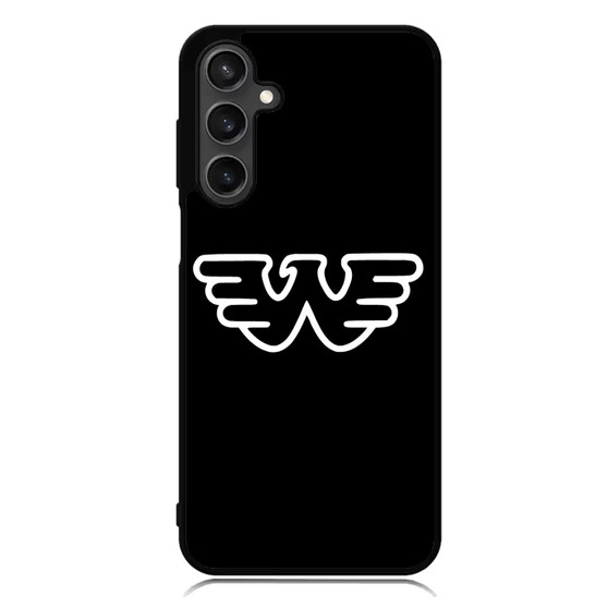 Waylon Jennings Black on Black Samsung Galaxy A55 Case