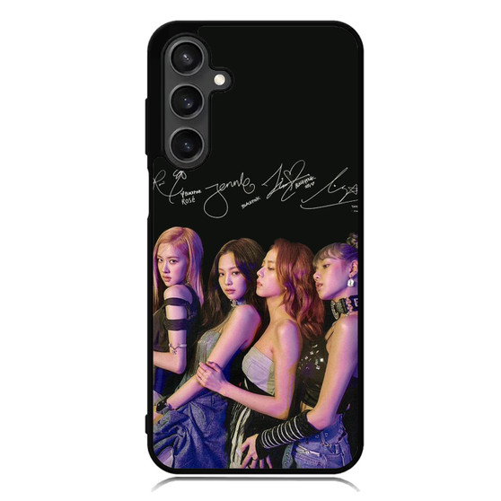 Black Pink Signature 3 Samsung Galaxy A55 Case