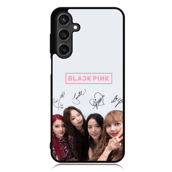 Black Pink Signature 4 Samsung Galaxy A55 Case