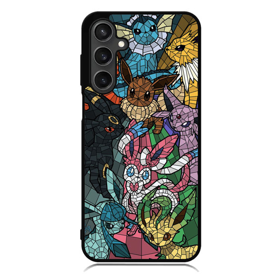 Pokemon in Glass Art Samsung Galaxy A55 Case