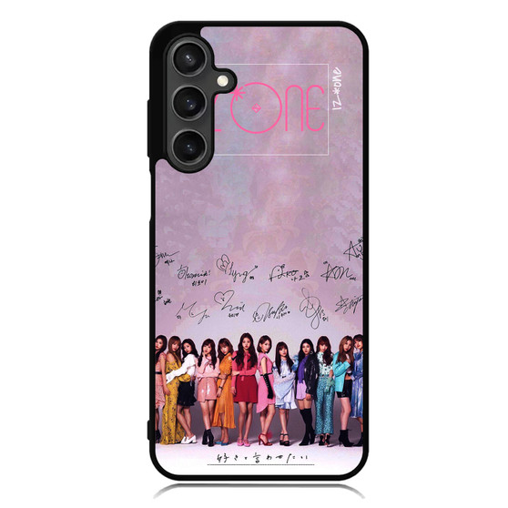 IZONE All Personnel Signatures Samsung Galaxy A55 Case