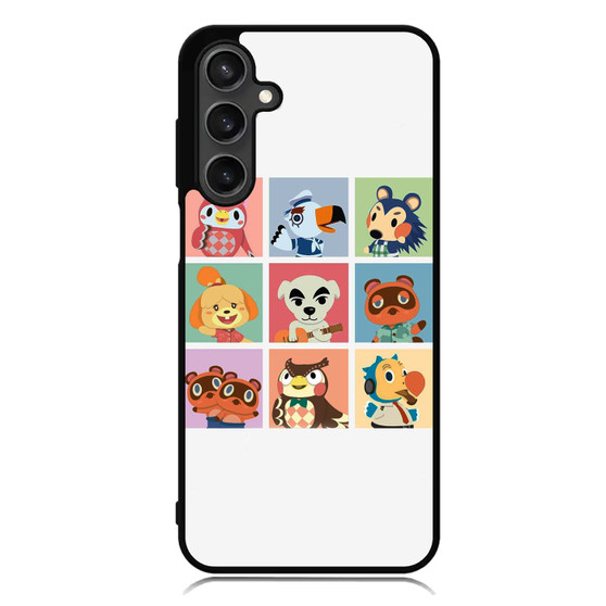Animal Crossing Cute Characters Samsung Galaxy A55 Case