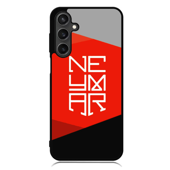 Neymar in Orange Samsung Galaxy A55 Case