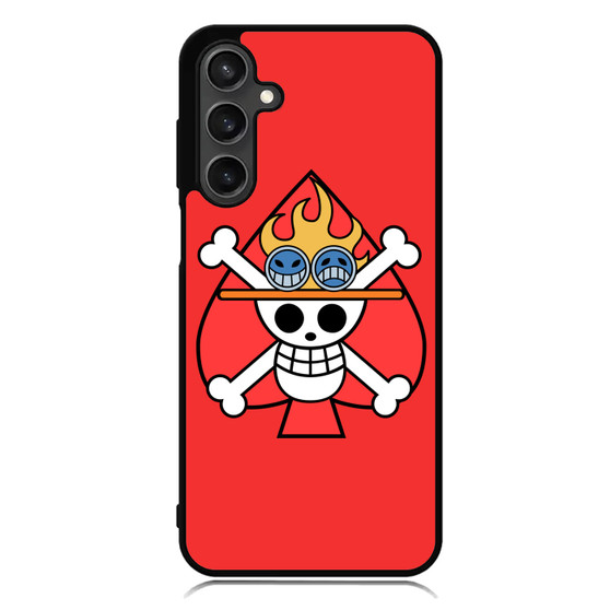 One Piece Ace Spade Samsung Galaxy A55 Case