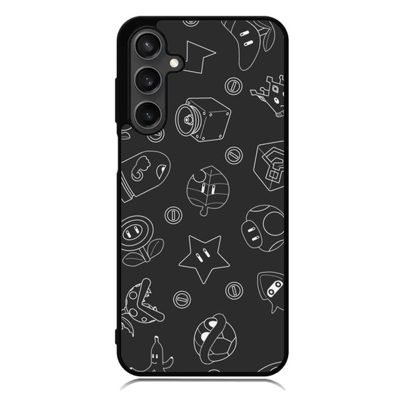 Super Mario game Items Samsung Galaxy A55 Case
