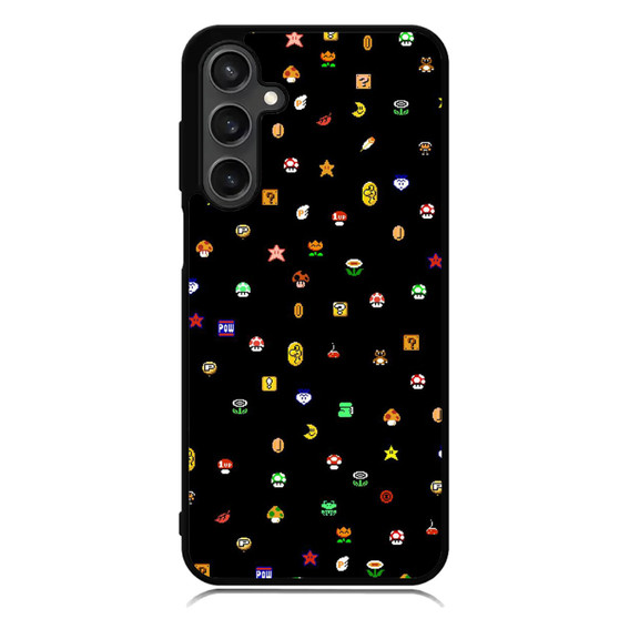 Super Mario Items Samsung Galaxy A55 Case
