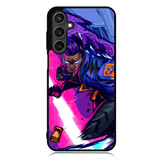 Yoru Valorant Game Art Samsung Galaxy A55 Case