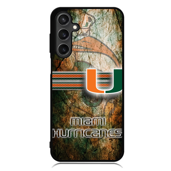 Miami Hurricanes 1 Samsung Galaxy A55 Case