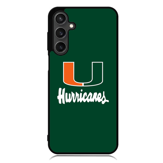 Miami Hurricanes Logo Samsung Galaxy A55 Case