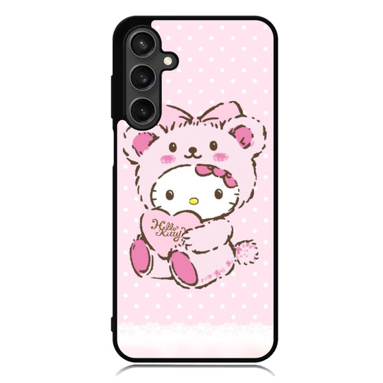 Pink Cute Hello Kitty Bear Samsung Galaxy A55 Case
