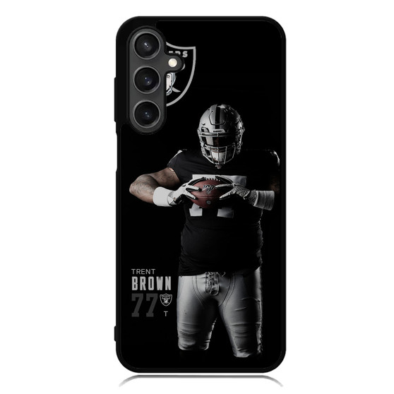 Raiders Trent Brown Samsung Galaxy A55 Case