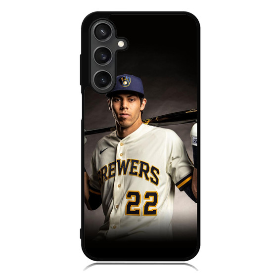 Christian Yelich Brewers Samsung Galaxy A55 Case