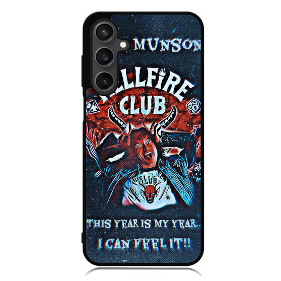 Stranger Things Eddie Munson Hellfire Club Samsung Galaxy A55 Case