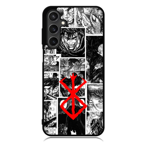 Berserk Manga Guts Face Samsung Galaxy A55 Case