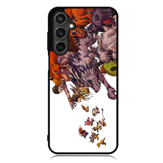 Digimon evolution Samsung Galaxy A55 Case