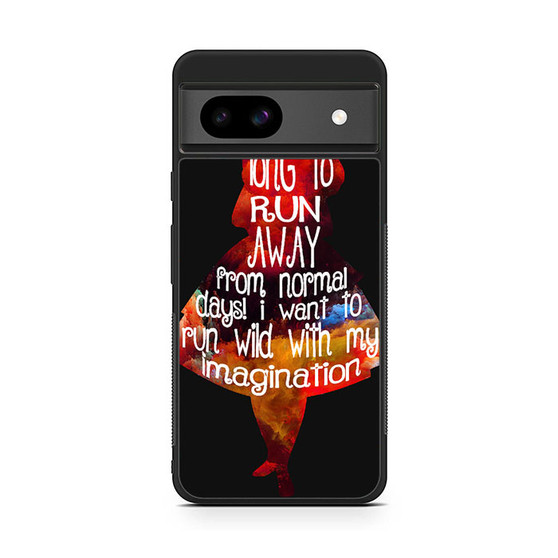 Alice's Quotes Google Pixel 8a Case