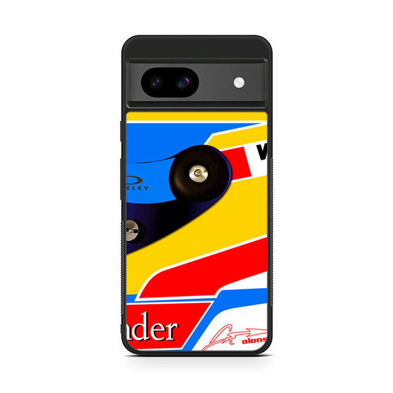 Alonso F1 Helmet Google Pixel 8a Case