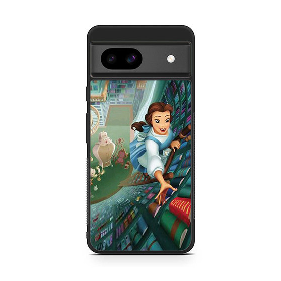 Belle as Beauty and the Beast in Library Google Pixel 8a Case