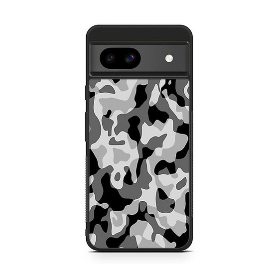 black camouflage Google Pixel 8a Case
