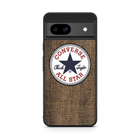 brown denim converse Google Pixel 8a Case
