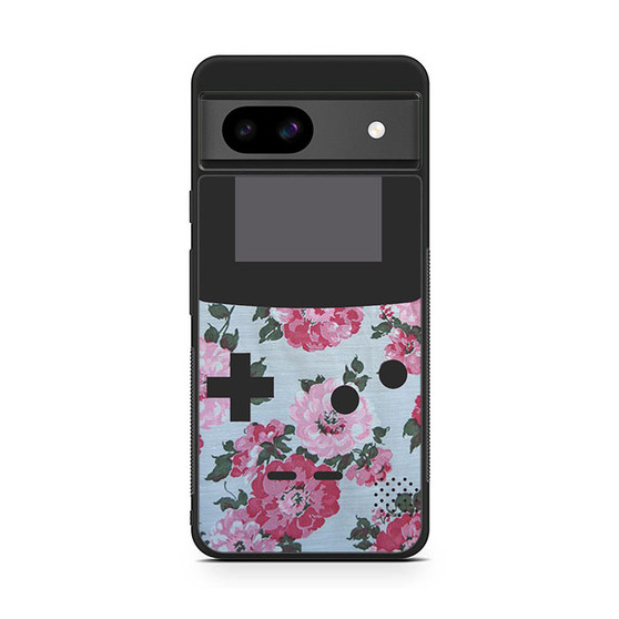 floral vintage gameboy Google Pixel 8a Case