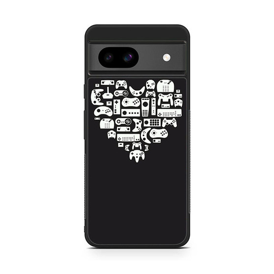 Gaming Stick in Hearth Pattern Google Pixel 8a Case