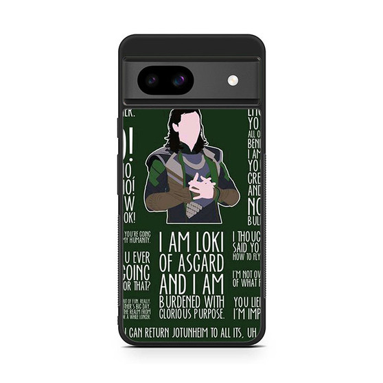 Loki Quotes Google Pixel 8a Case