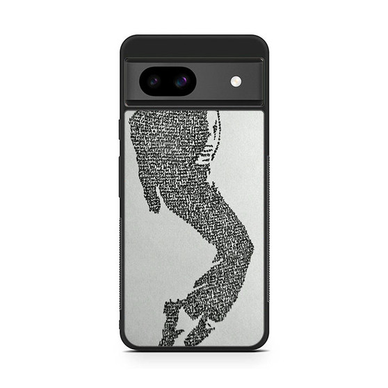 Michael Jackson word art Google Pixel 8a Case