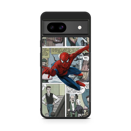 Spiderman Marvel Comic Cover Google Pixel 8a Case