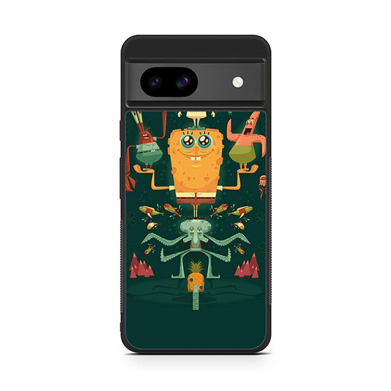 Spongebob Pixel Arts Google Pixel 8a Case