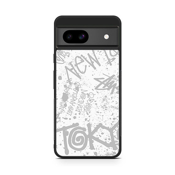 Stussy Cities Of The World Art Google Pixel 8a Case