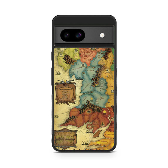 The Lord of The Rings map Google Pixel 8a Case